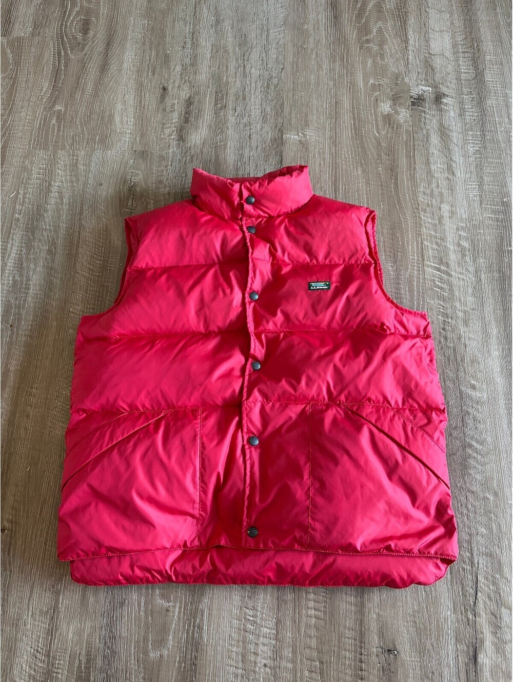 Vintage LL Bean 90's Goose Down Puffer Vest Kids XL